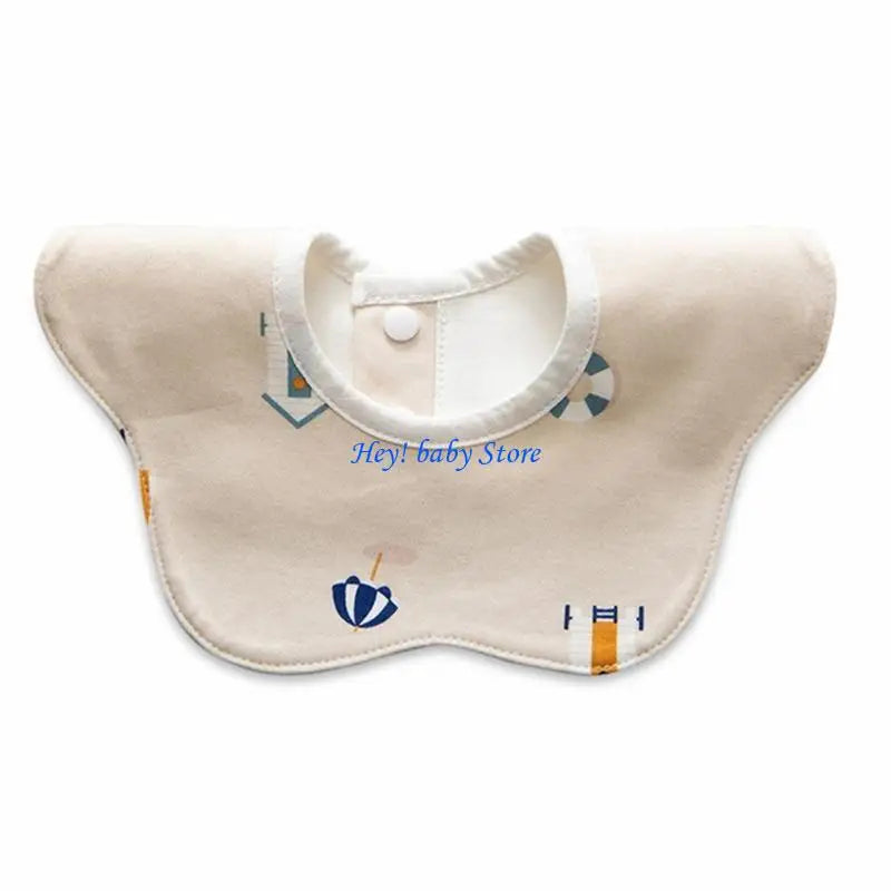 Baby Cotton Bandana Drool Bib | 360° Waterproof Toddler Scarf