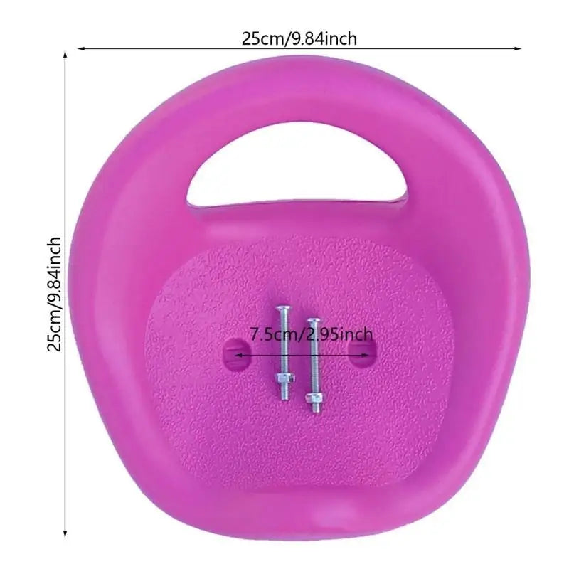 Kids Tricycle Ergonomic Backrest Seat with Mounting Screws