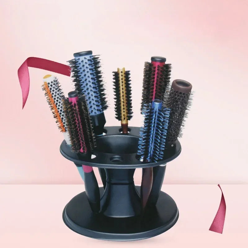 1Pcs Salon Barber Comb PP Storage Stand For Hairdressing Combs Brushes Scissors Iron Roll Organizer Rack Hair Styling Holder Peaceful Pleasures Health and Wellness