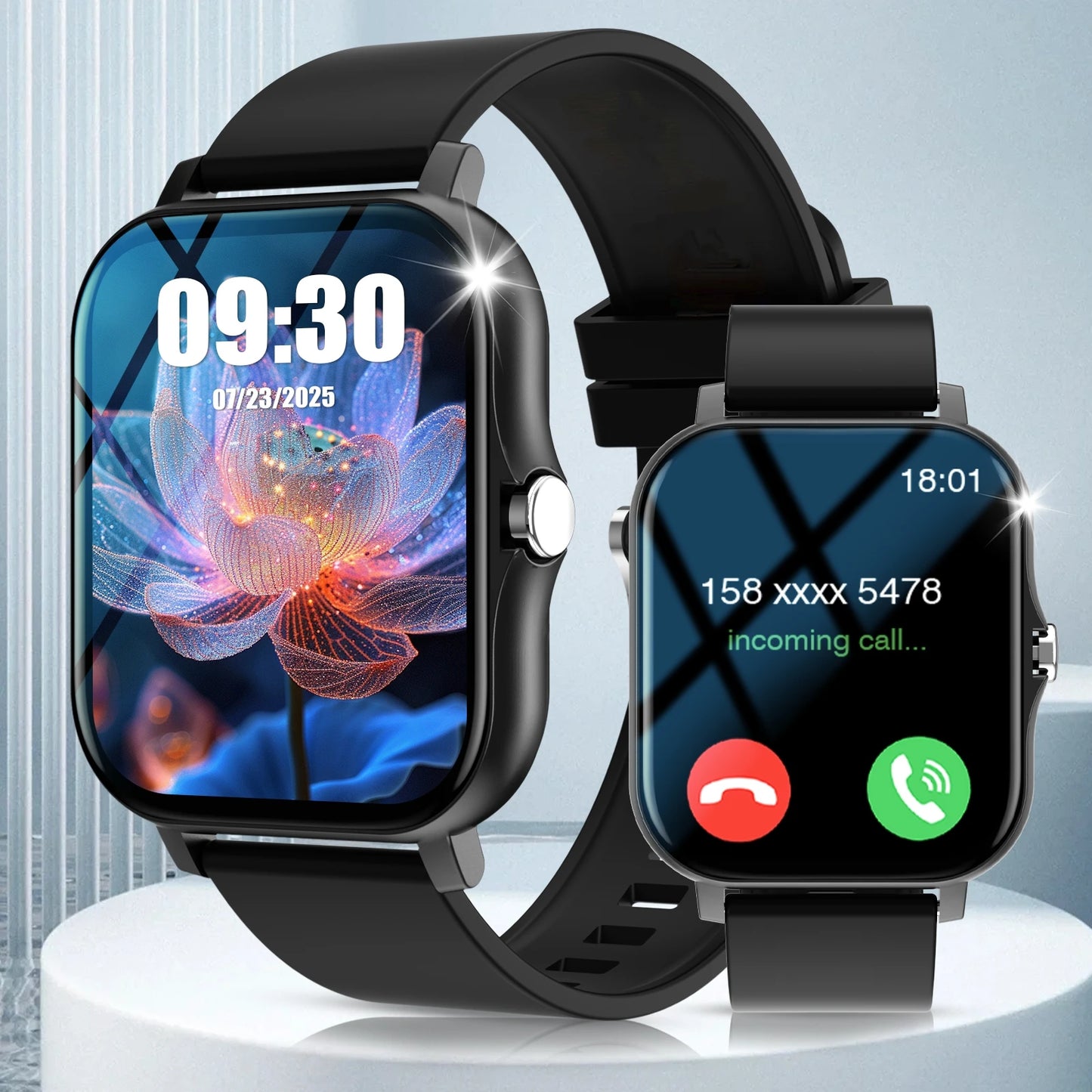 CHAONB Smartwatch – Bluetooth Call, Fitness & Sleep Tracker