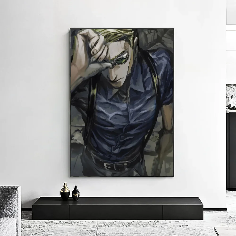 Jujutsu Kaisen Kento Nanami Minimalist Canvas Wall Art Print