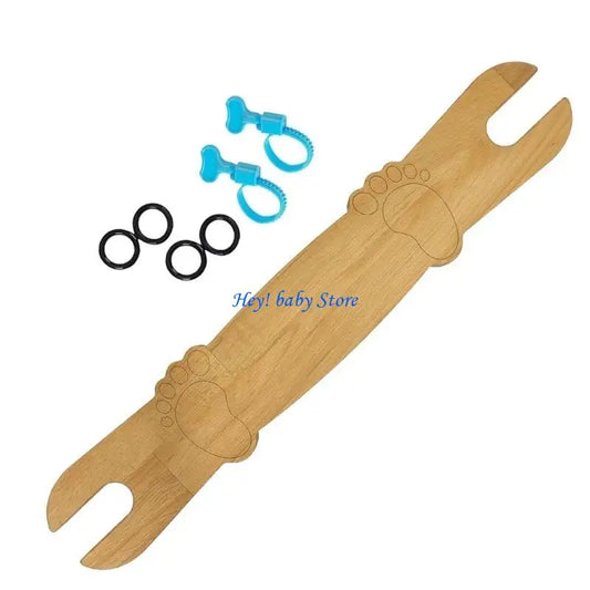 Baby High Chair Footrest Pedal | Round Corners & Rubber Rings High Chair Accessory Peaceful Pleasures Health and Wellness CN