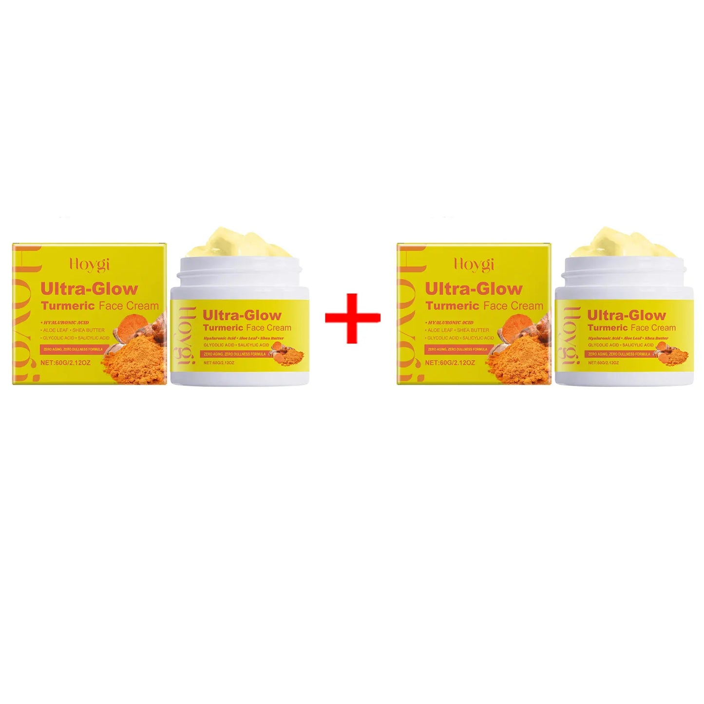 Turmeric Face Serum Shrink Pore Light Dark Spots Even Skin Tone Cream Oil Control Reduce Melanin Nourishing Rejuvenation Essence Peaceful Pleasures Health and Wellness 2 X 60g boxed