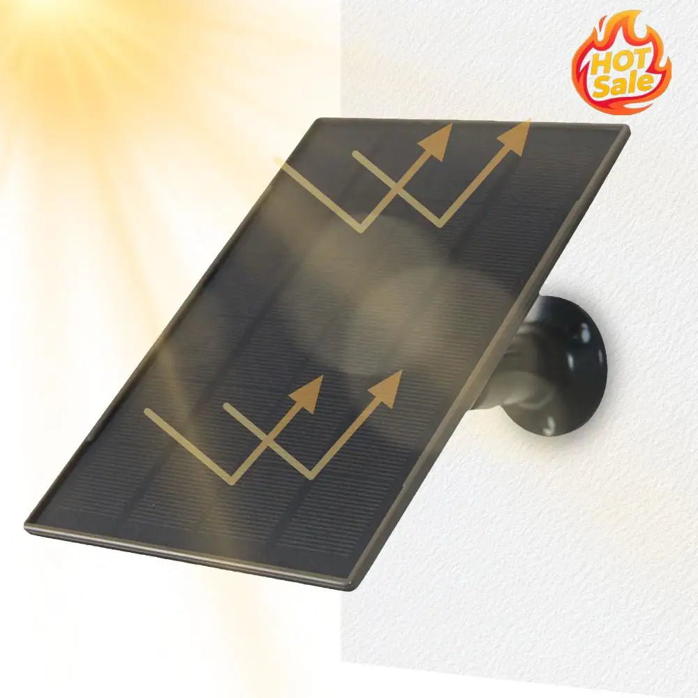 3W Monocrystalline Solar Panel Charger | DC3.5 & Type-C Ports