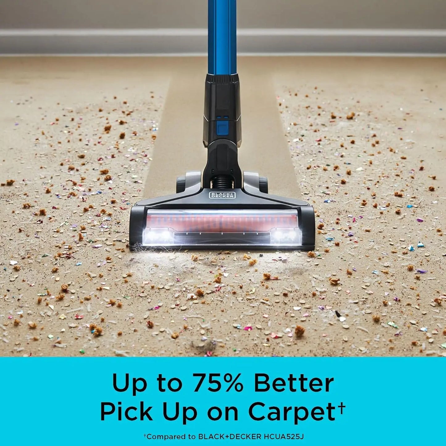 Cordless Stick Vacuum – 55-Min Runtime, 3-Speed, Interchangeable Head Peaceful Pleasures Health and Wellness