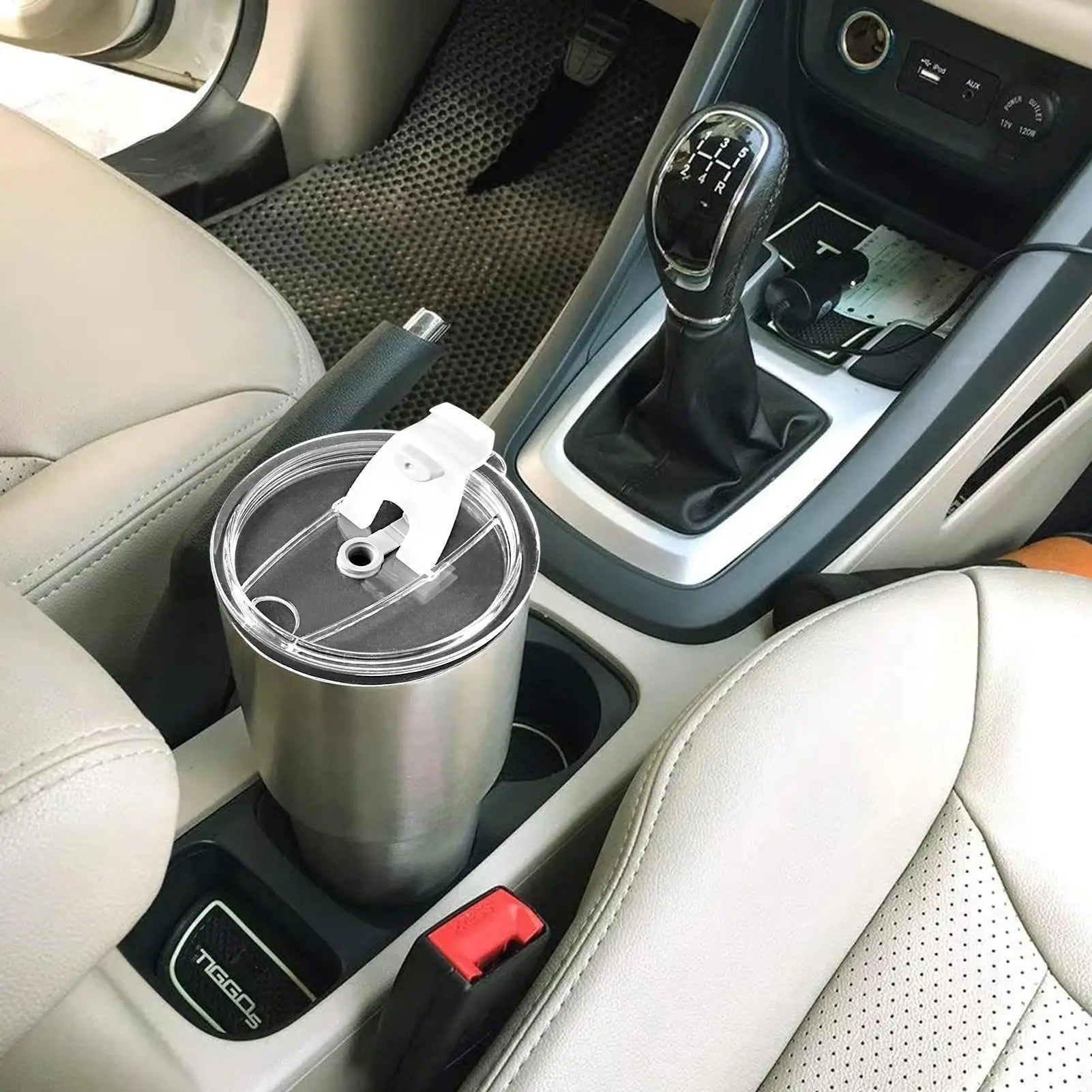 Spill-Proof Tumbler Replacement Lids 16/20/30 oz | Leakproof Tumbler Replacement Lid Peaceful Pleasures Health and Wellness