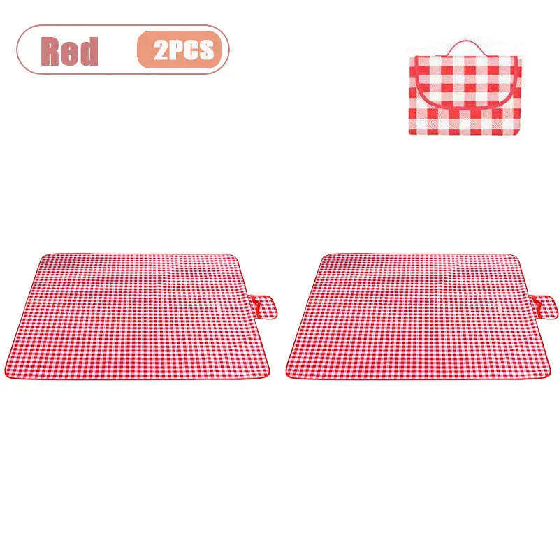 Waterproof Oversized Picnic Blanket with Carrying Strap | 1-2 Pack