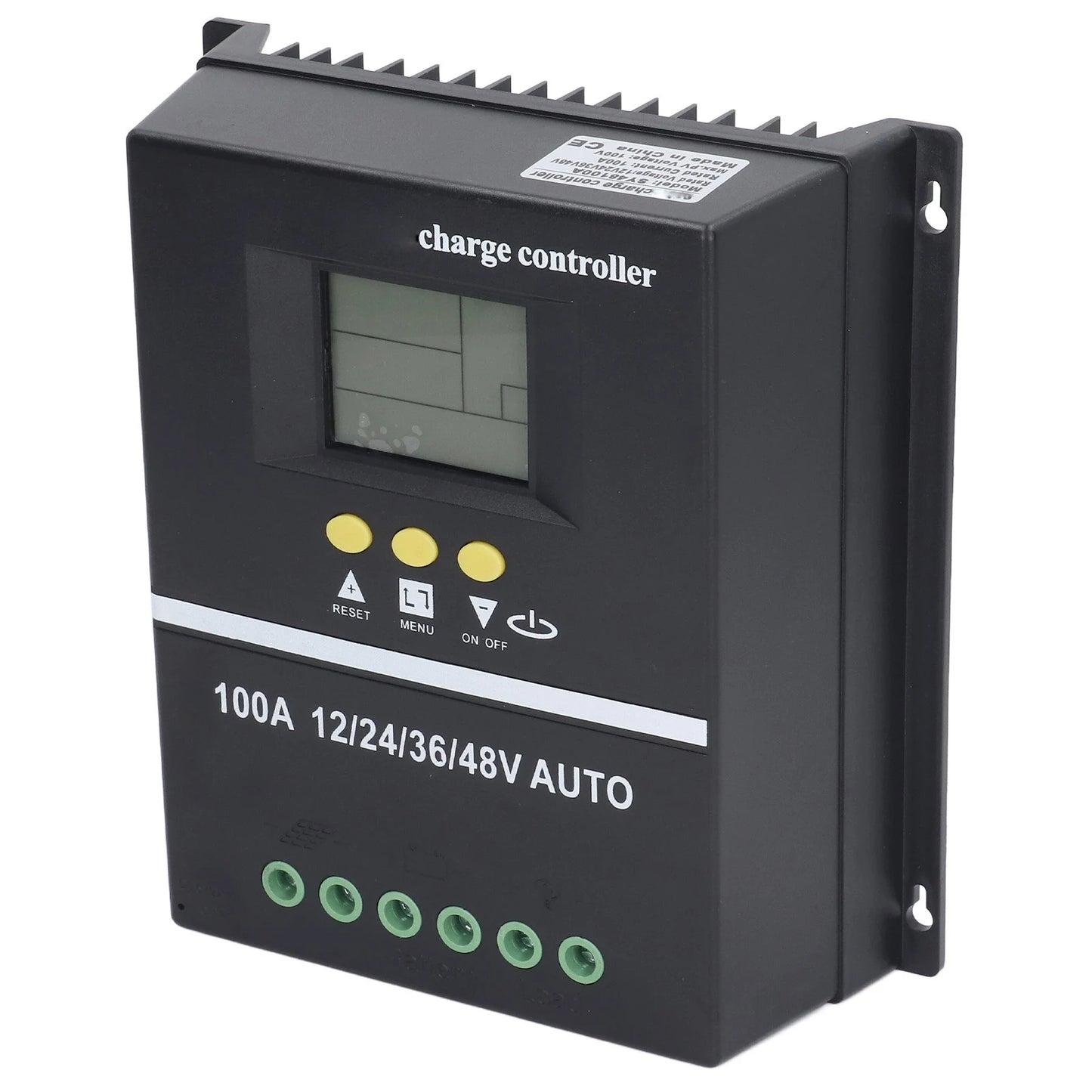 MPPT Solar Controller Dual USB Port Backlit LCD Display Solar Panel Regulator 12V 24V 36V 48V Adaptive MPPT Controller Peaceful Pleasures Health and Wellness