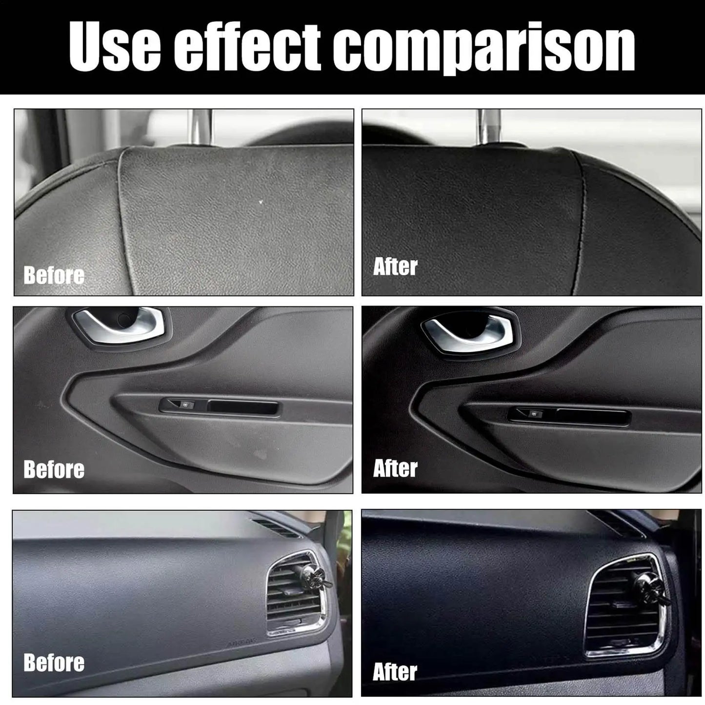 Car Interior Plastic Restorer Kit 30ml | Trim & Dashboard Shine