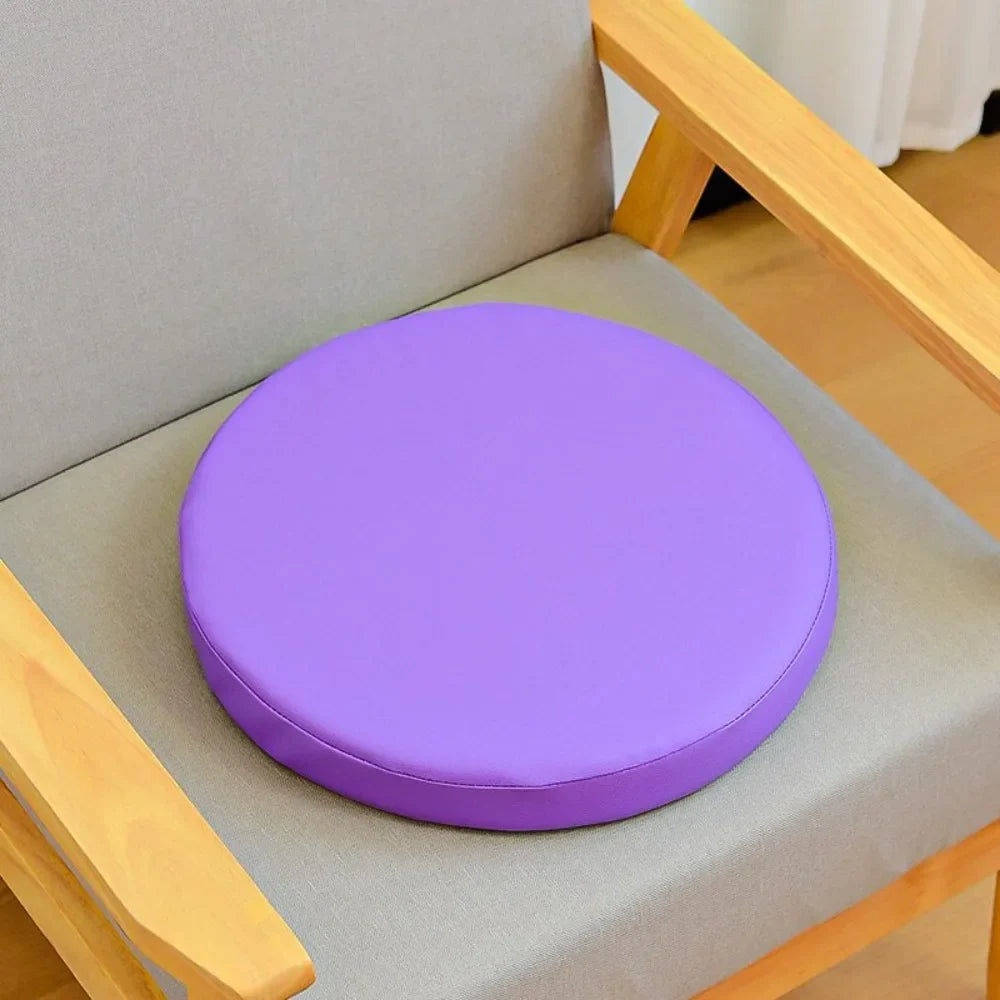 Memory Foam Round Chair Cushion – Waterproof, Washable Seat Pad