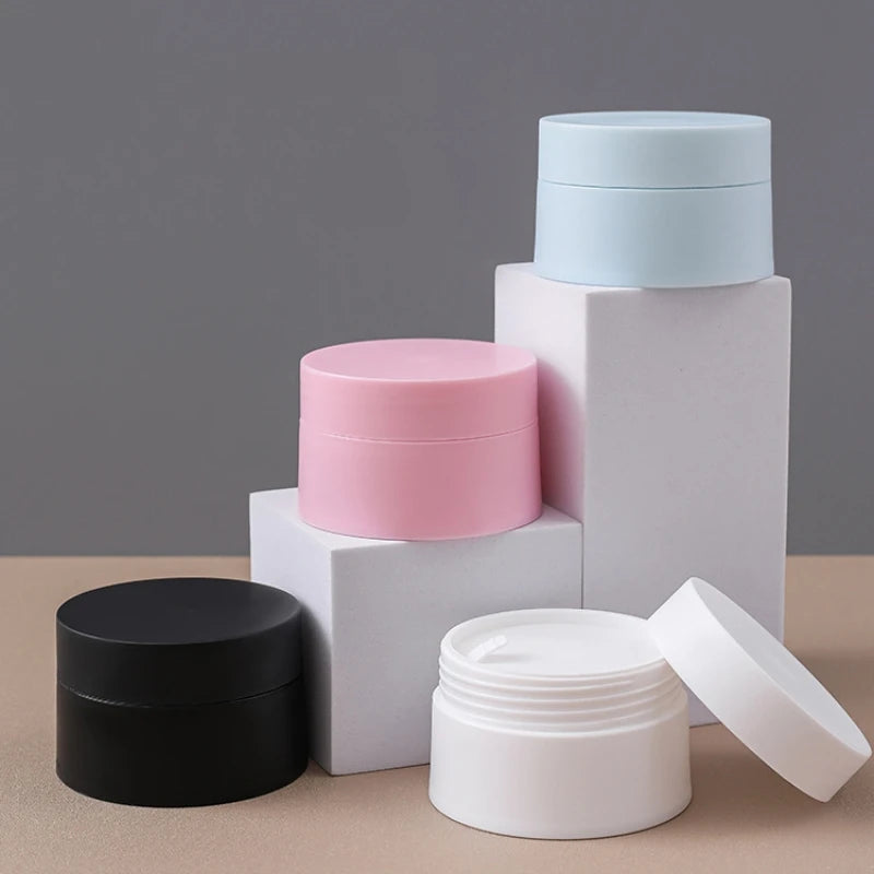 Refillable Cosmetic Cream Jars | Travel Makeup Containers 5g–50g