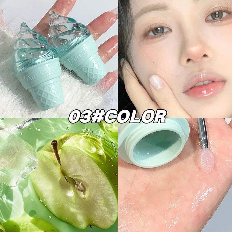CACE Icy Jelly Lip Gloss – Moisturizing Hydrating Lip Balm