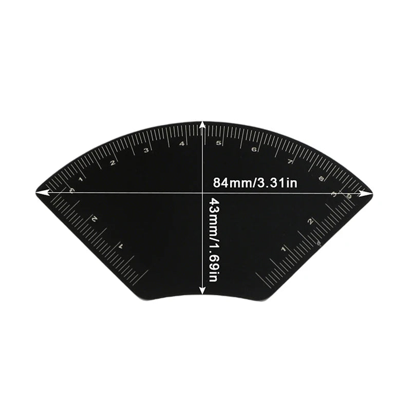 Eyebrow Mapping Ruler | Microblading Brow Shaping Stencil