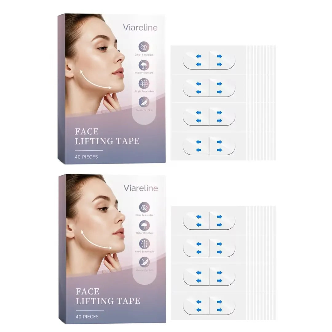 Invisible Face Lift Tape V-Shape Firming Patch 40pcs