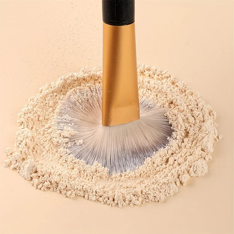 RUNTOIN 20-Piece Makeup Brush Set with 2 Blender Sponges
