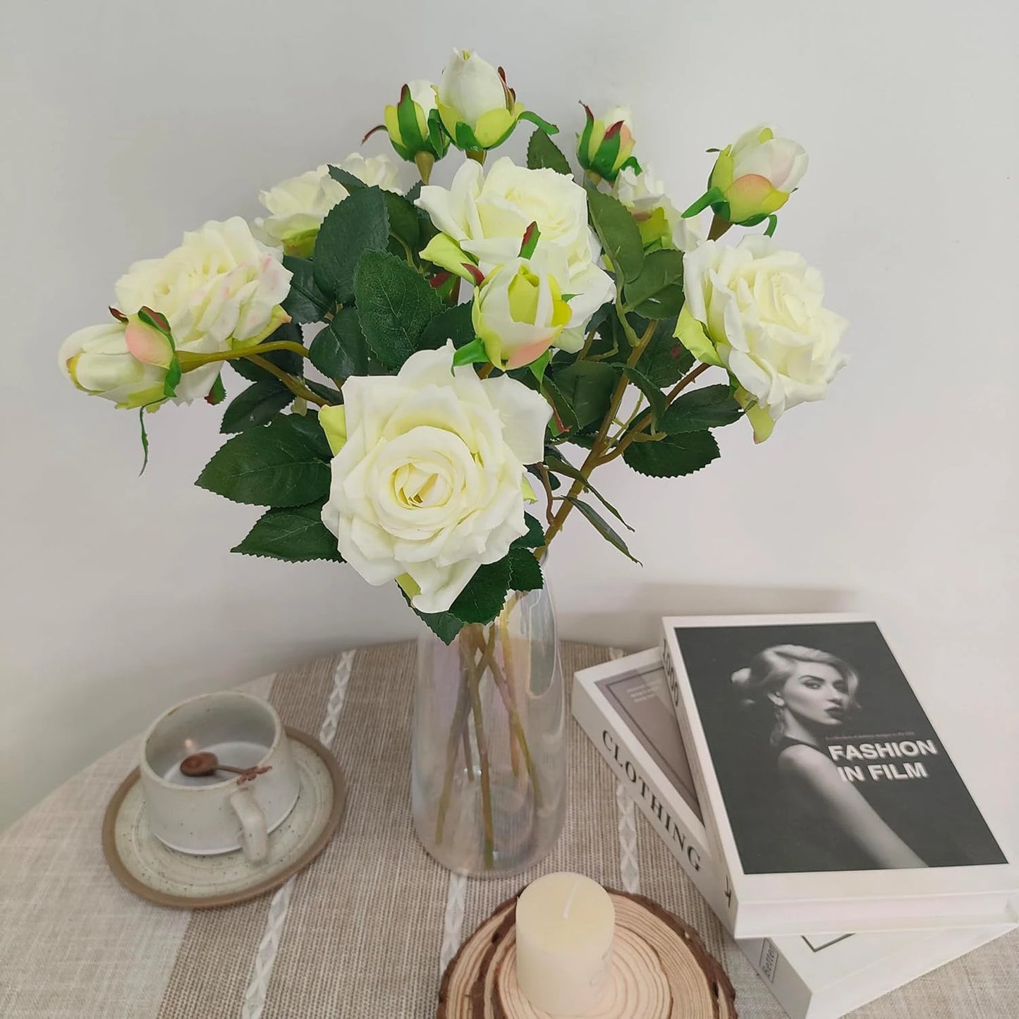 Artificial Silk Rose Bouquet – Wedding & Home Decor