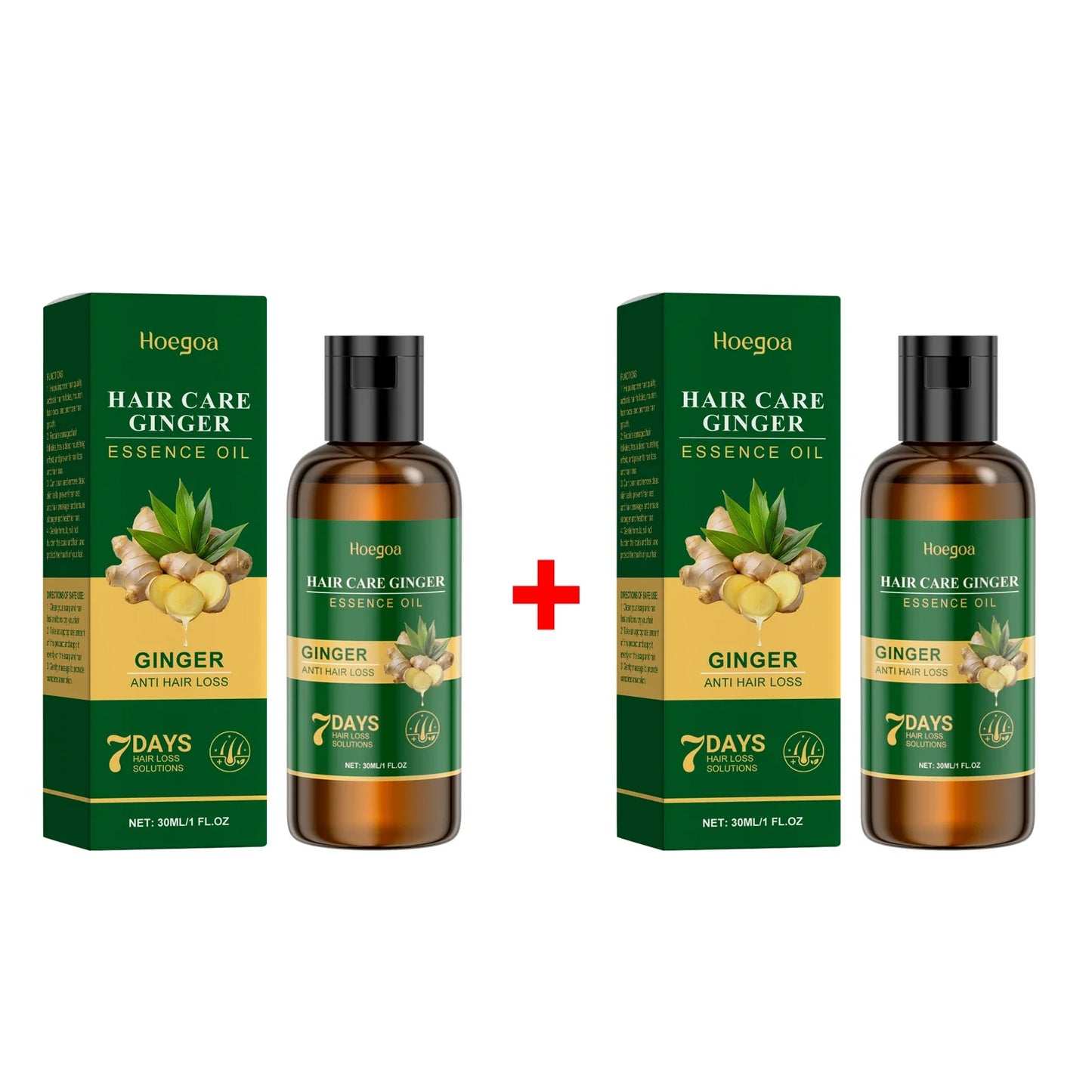 HOEGOA Ginger Shampoo – Oil Control, Dandruff & Hair Growth