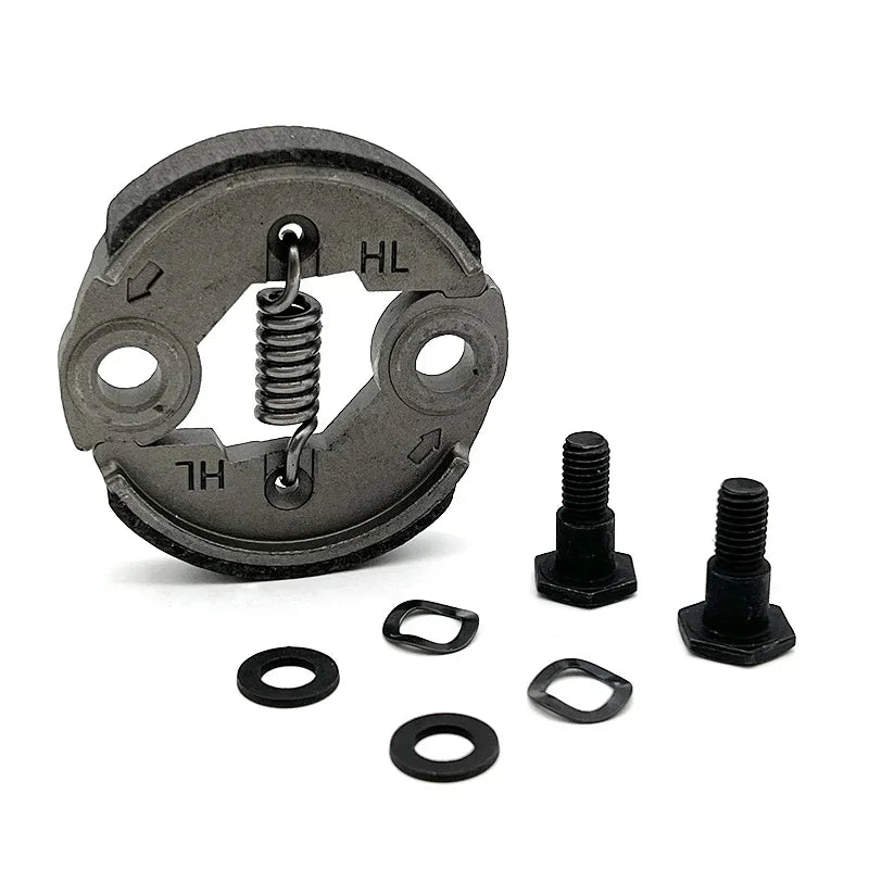Metal Clutch and Screw Kit for Petrol Brush Cutter Engine 43CC 49CC 52CC Peaceful Pleasures Health and Wellness 1set