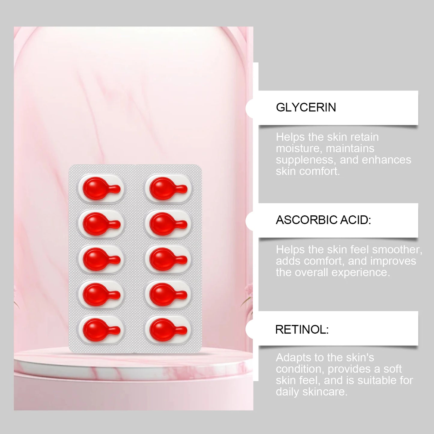 Vitamin C Capsule Serum with Retinol & Glycerin – Face Essence