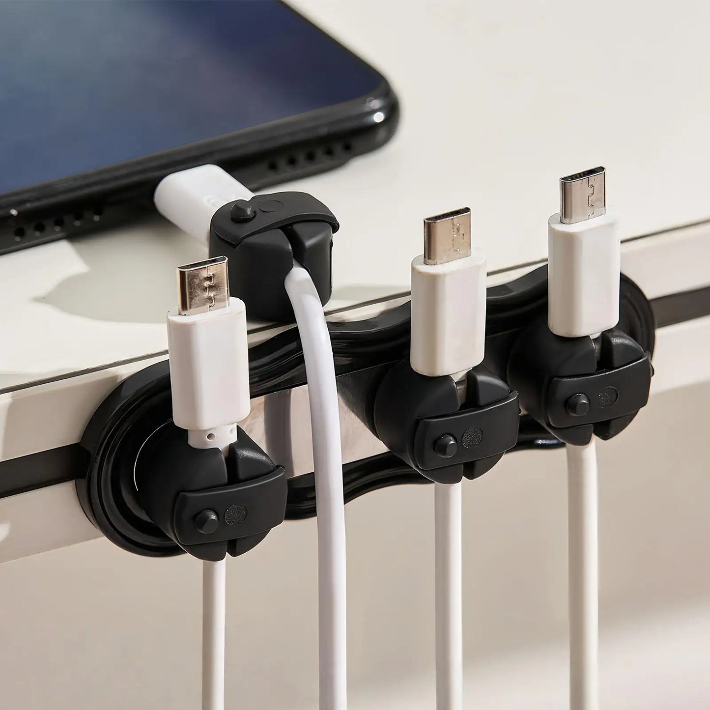 Magnetic Cable Clips – Cord Organizer & Wire Keeper