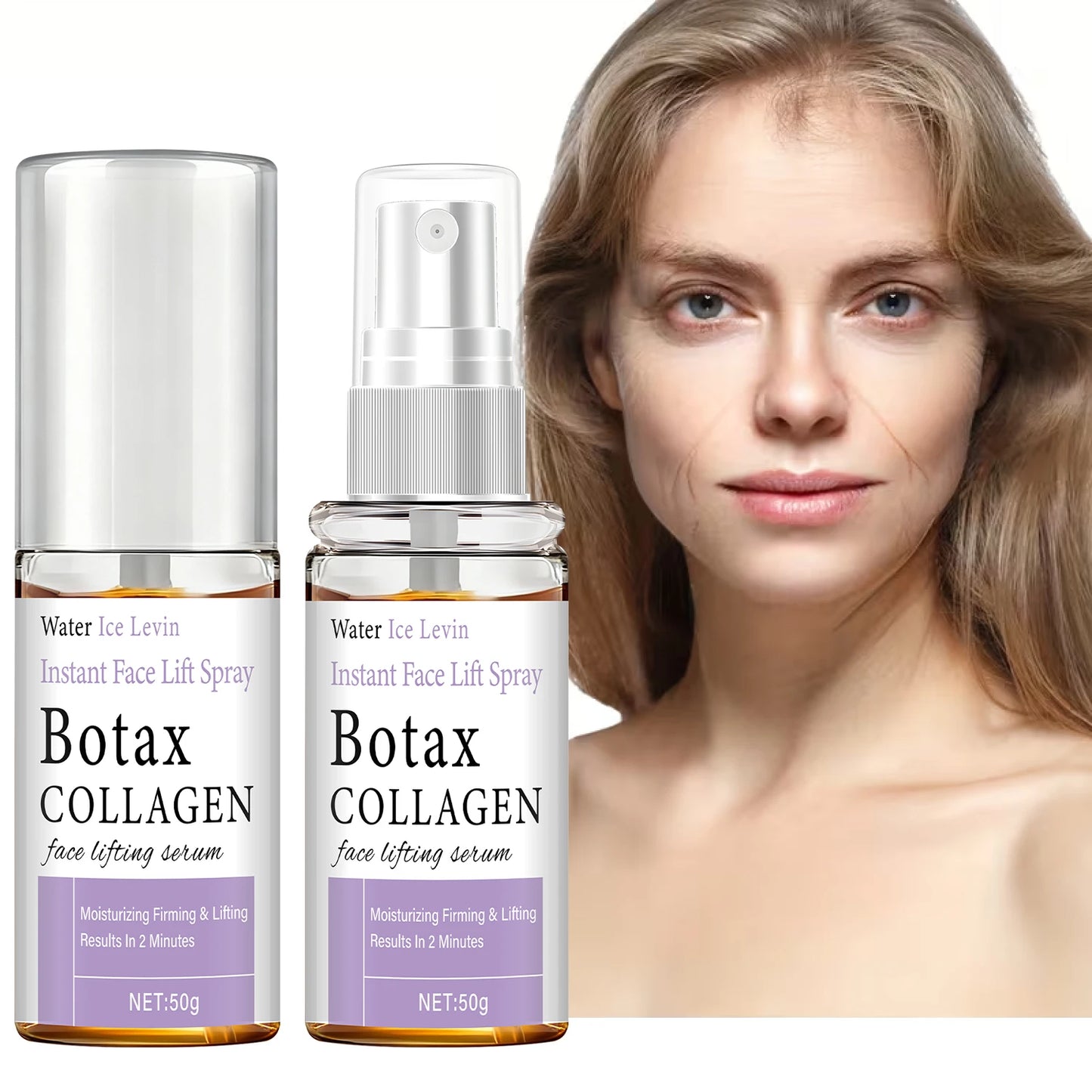 Instant Face Lift Spray – Collagen & Hyaluronic Acid Serum