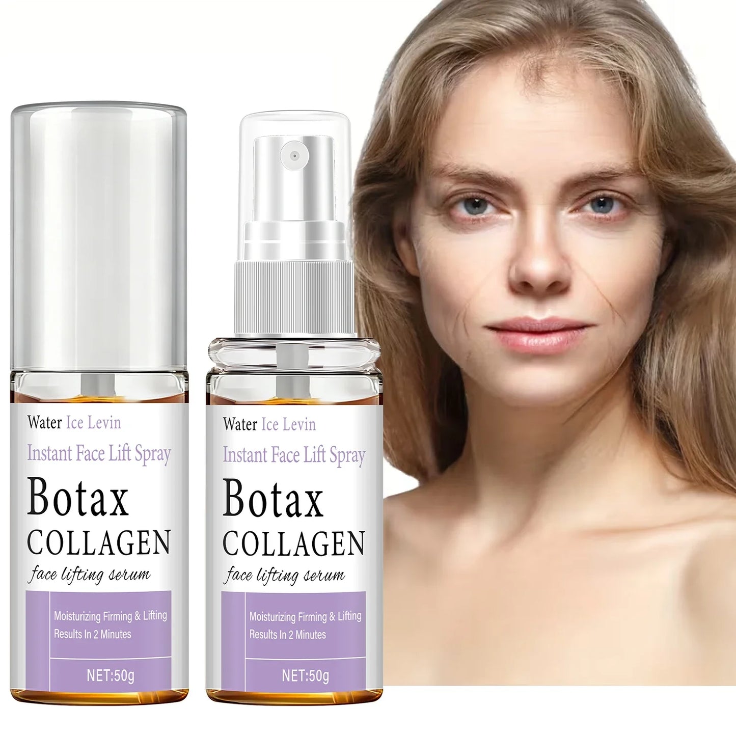 Instant Face Lift Spray – Collagen & Hyaluronic Acid Serum