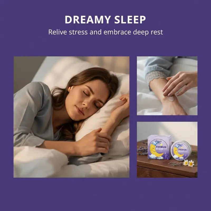 The Gentle Formula Of This Sleep Balm Ensures a Comfortable Night's Sleep And Moisturizes The Skin Peaceful Pleasures Health and Wellness
