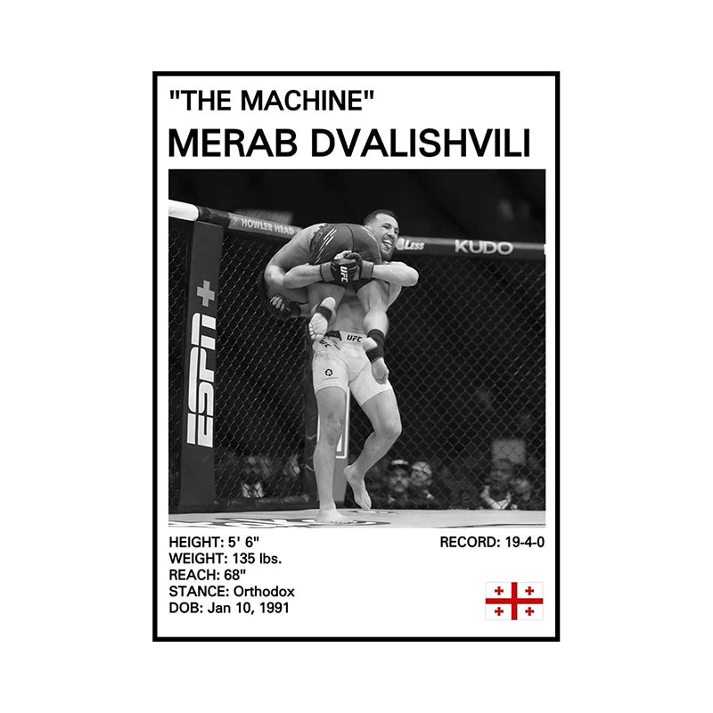 Black and White Boxing Legends Canvas Poster Boxing Inspirational Canvas Painting Print Wall Art for Gym Bedroom Home Decor Peaceful Pleasures Health and Wellness 28 20x30cm Unframed