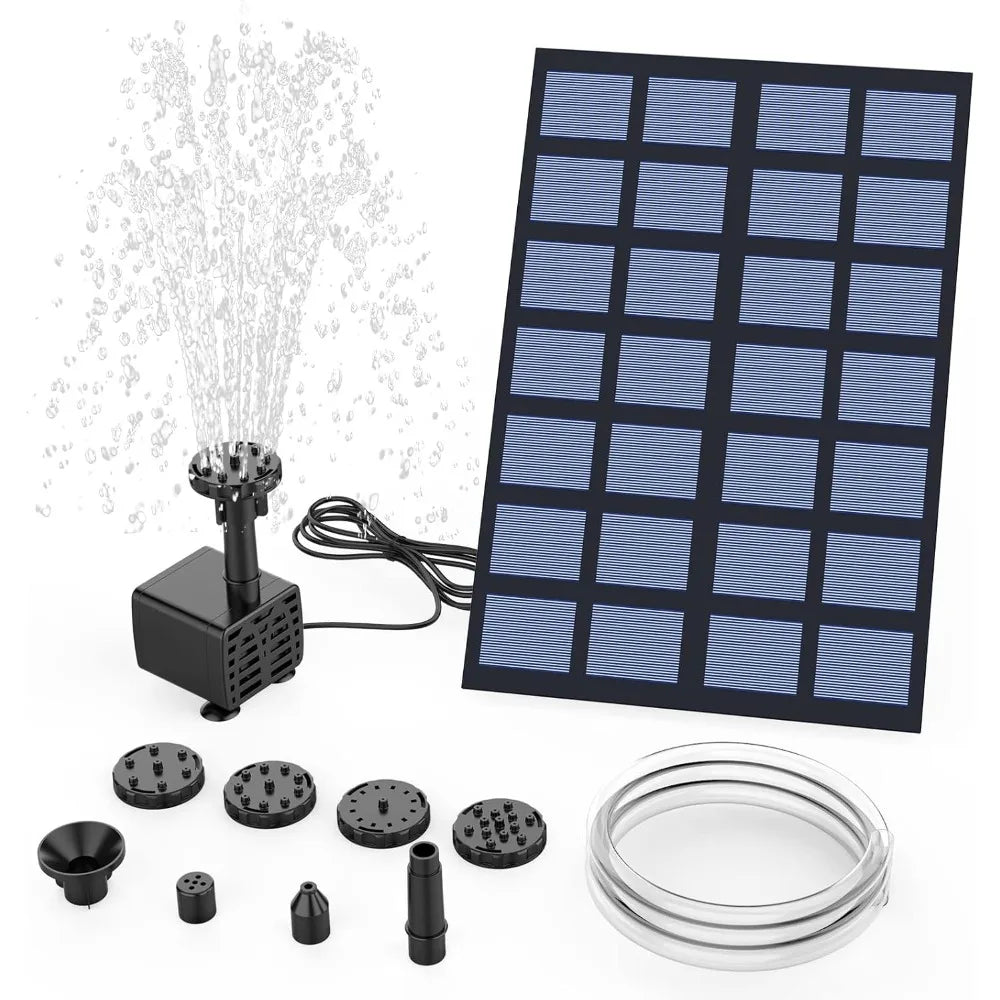 2.5W Solar Water Pump – 6 Nozzles for Garden & Bird Bath