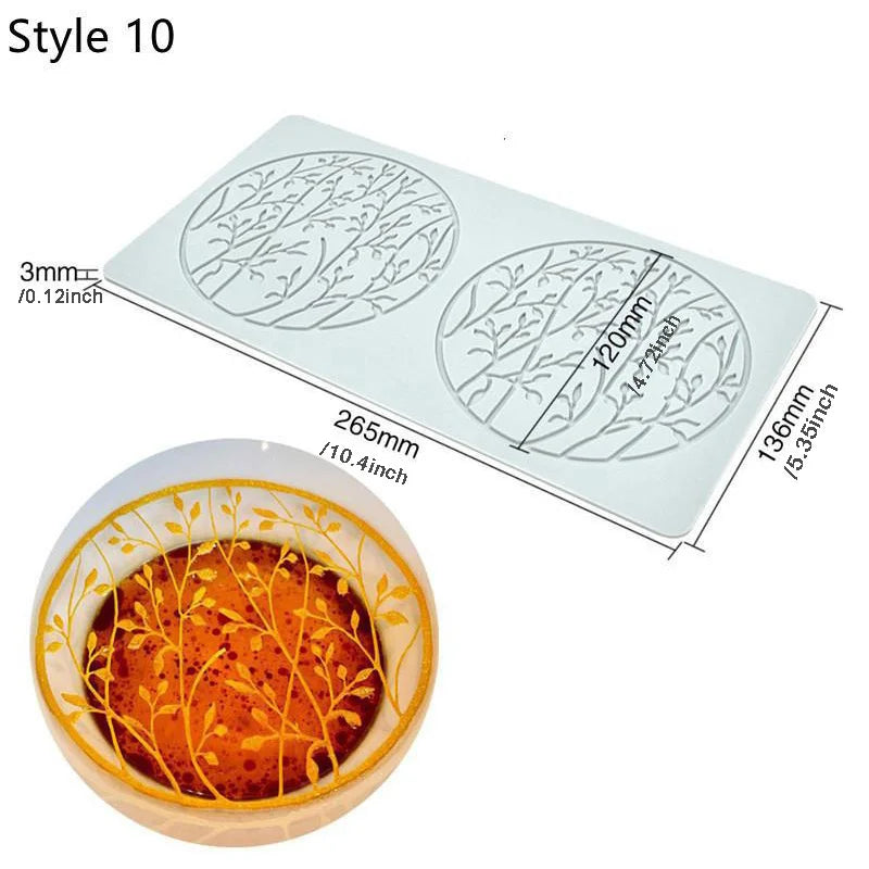 3D Silicone Chocolate & Fondant Molds – Cake, Soap & Resin