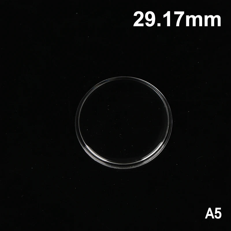 28–32.2mm Acrylic Watch Crystal Lens Dome Replacement Cover