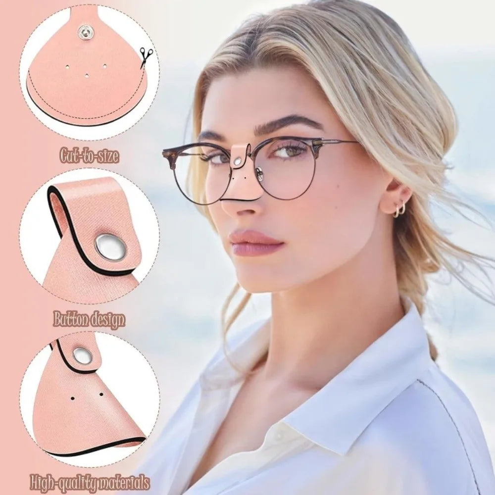 PU Leather UV Nose Guard for Sunglasses | Beach Sun Protection