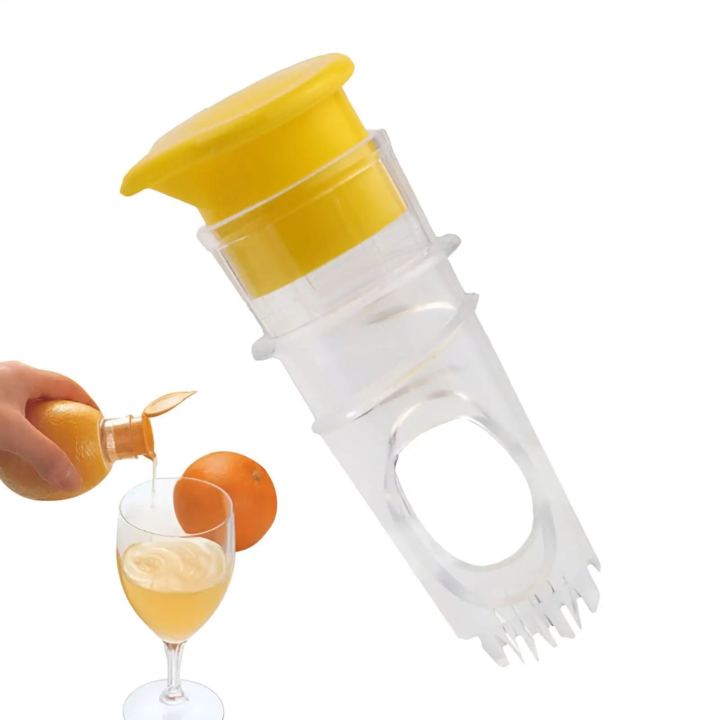 Portable Manual Lemon Squeezer with Filter | Lightweight Juicer