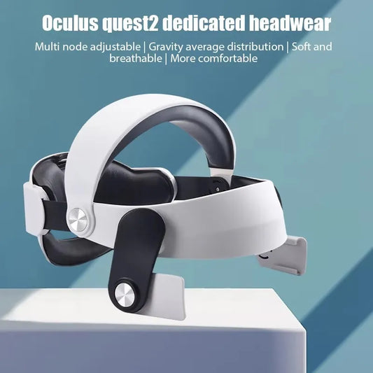 Adjustable Head Strap Headband for Meta Quest 2 VR Headset VR Headset Accessory Oasis Select