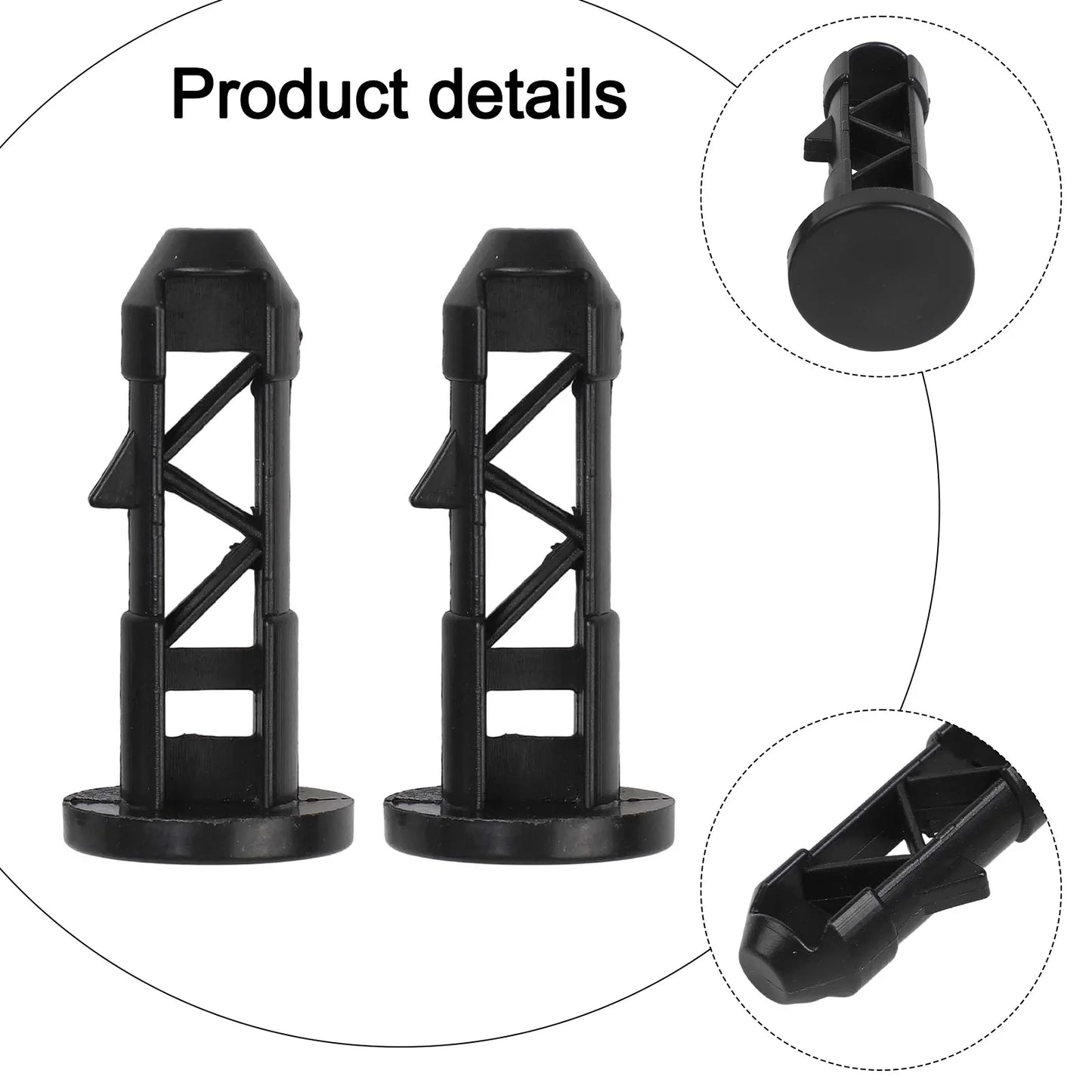 240L Wheelie Bin Lid Hinge Pin Replacement – Pack of 2 or 6