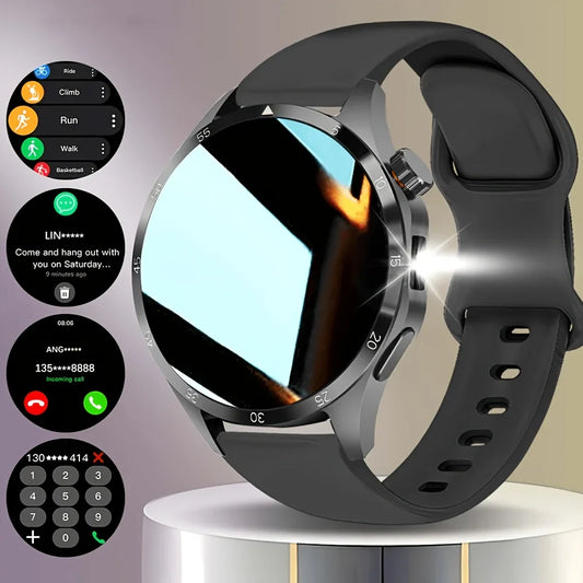 ERUN Smartwatch 1.5" Touchscreen, Fitness Tracker & Earphones Smartwatch Oasis Select Black