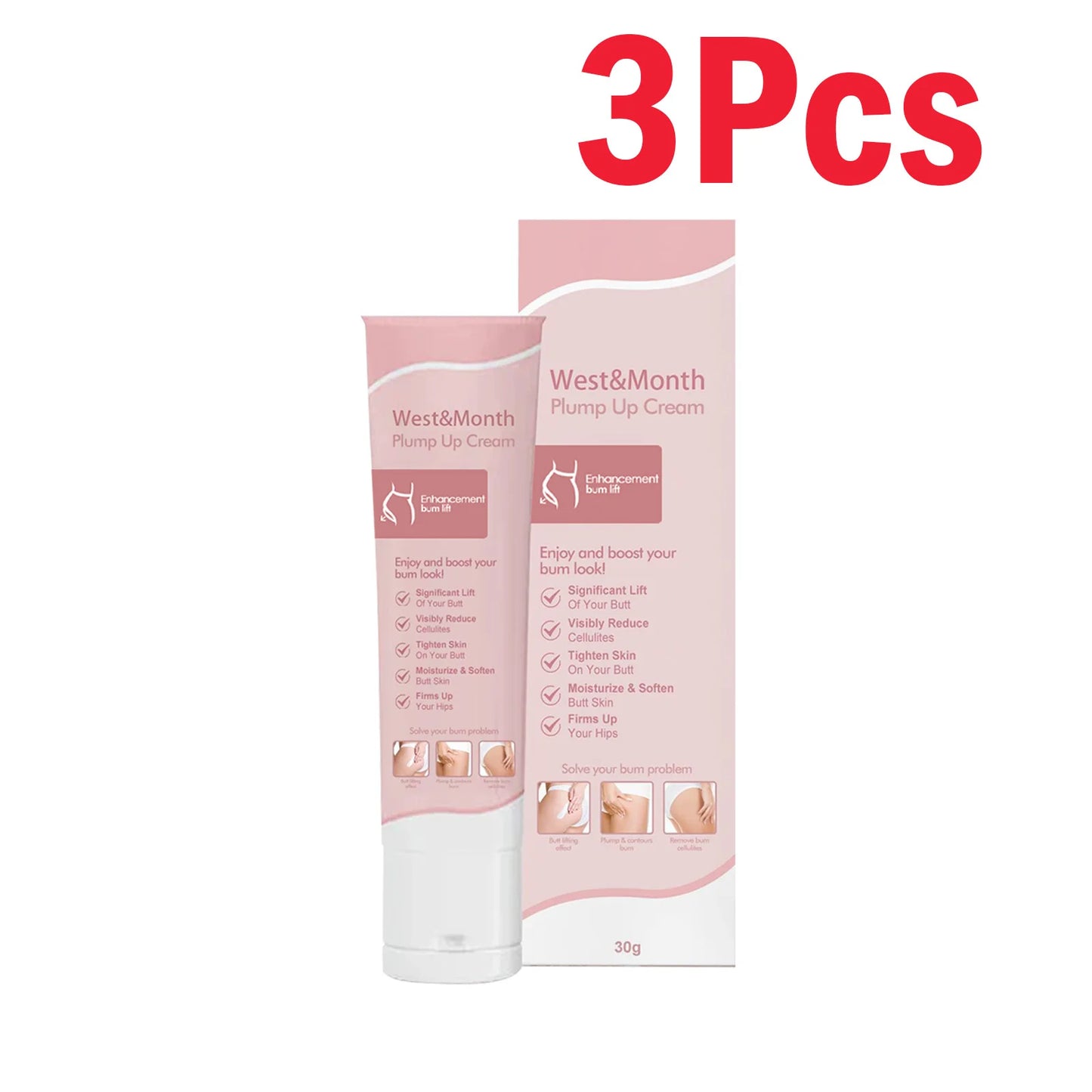 Butt Enhancement Lifting & Plumping Cream – Hip Firming 30g