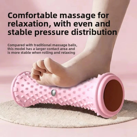 Manual Plastic Foot Massager Roller Yoga Ball Plantar Fascia Roller Muscle Relaxation Care Plastic Manual Foot Massager Rollers Peaceful Pleasures Health and Wellness