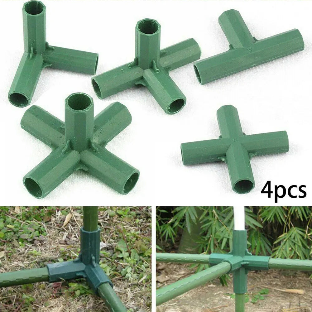 Plants Connectors Plastic Structure Greenhouse Frame Canes Building