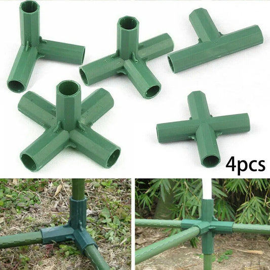 Plants Connectors Plastic Structure Greenhouse Frame Canes Building Peaceful Pleasures Health and Wellness