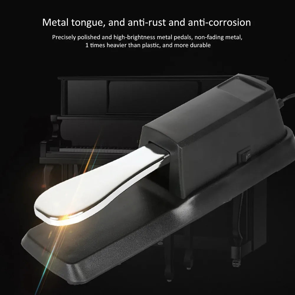 Universal Instrument Accessories Sustain Pedal Electric Piano MIDI
