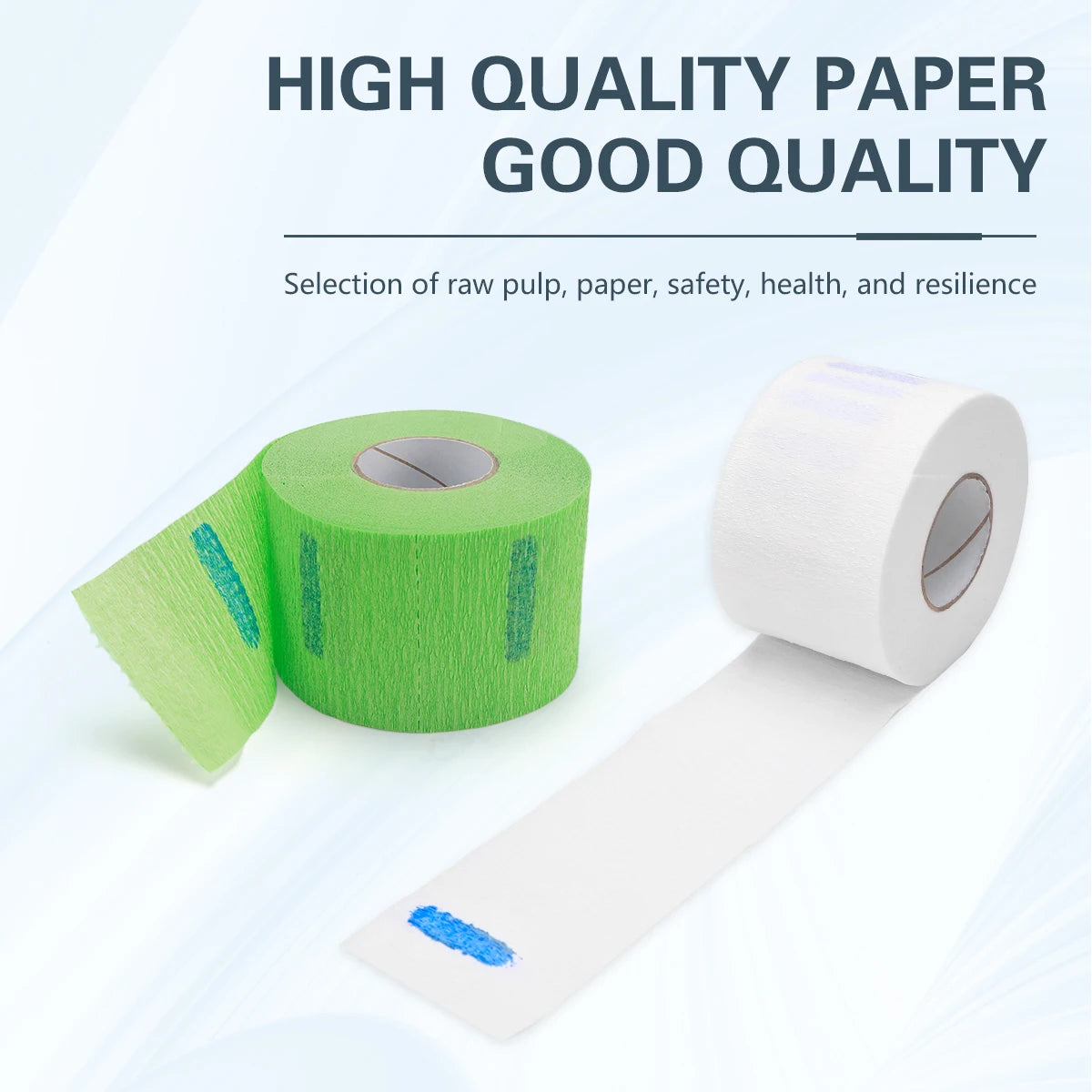 Barber Neck Strips Disposable & Flexible Paper Neck Strips Barber Supplies for Salon Hair Cutting & Stylist Water Resistant Peaceful Pleasures Health and Wellness