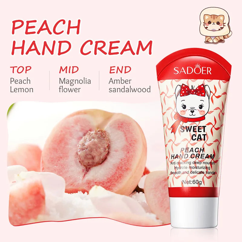 SADOER Milk Avocado Hand Cream – Moisturizing & Brightening Hand Cream Peaceful Pleasures Health and Wellness