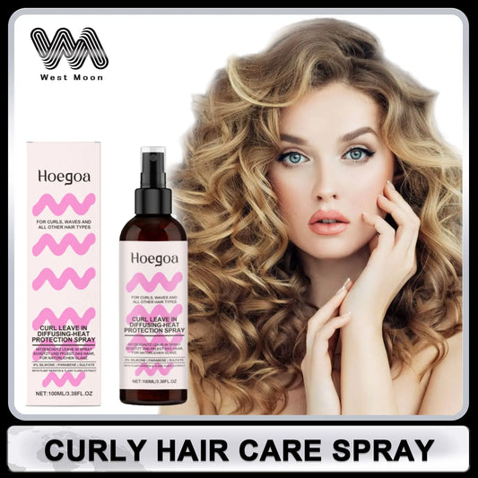 HOEGOA Anti-Frizz Curl Setting Spray – Volume & Shine 100ml Curl Setting Spray Oasis Select Default Title