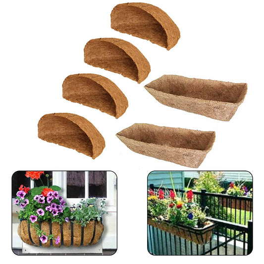Round Coconut Fiber Hanging Basket Liner | Coir Garden Liner Basket Liner Oasis Select