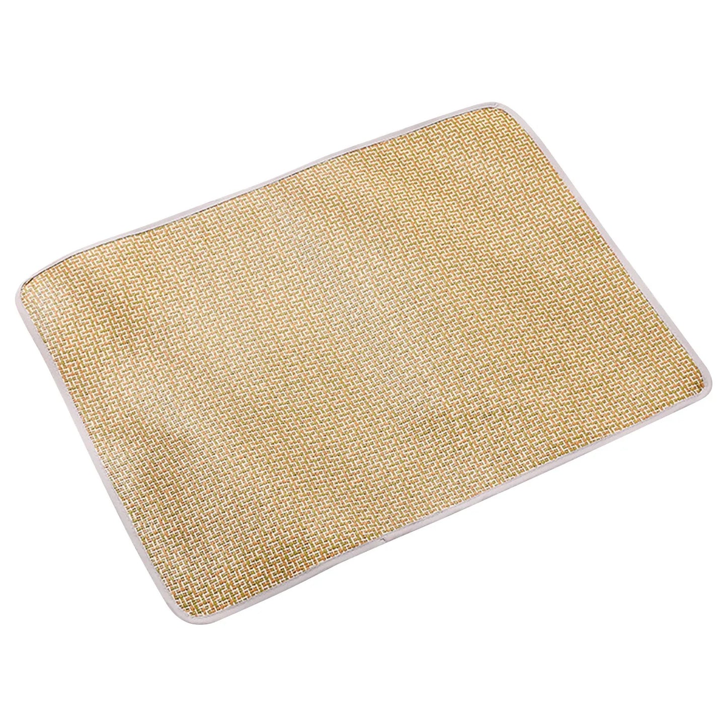 Summer Cooling Mat for Dogs & Cats – Ice Silk Pet Bed Pad