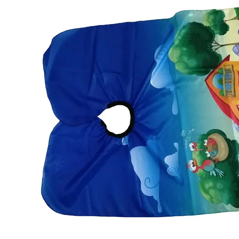 Kids Hair Cutting Cape – Nylon Barber Apron for Boys & Girls