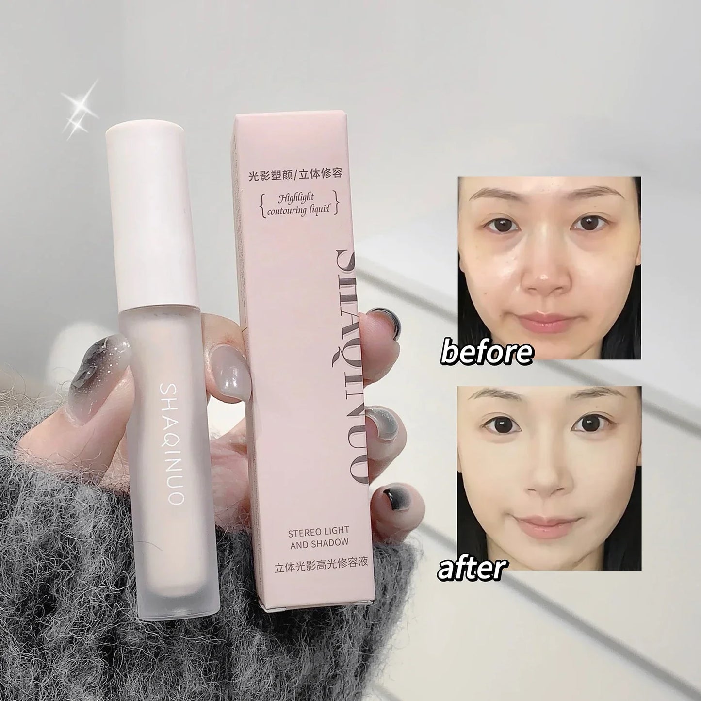 Waterproof Highlight & Contour Liquid Stick | Matte Face Pen