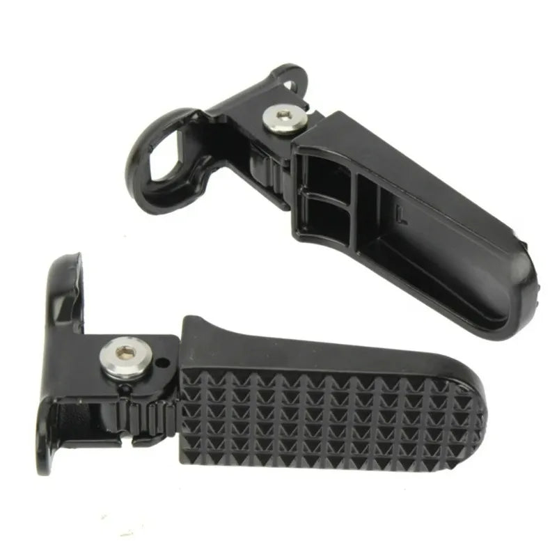1Pair Aluminum Alloy Non-Slip Rear Footrests Bike Foot Pegs Pedal for Bicycle Motorcycle Cycling Accessories Peaceful Pleasures Health and Wellness