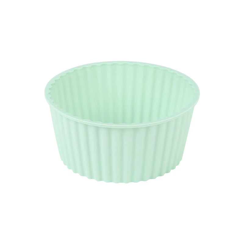 2-Pack Food Grade Silicone Cupcake Muffin Baking Molds – Non-Stick